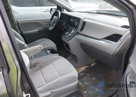 2015 Toyota Sienna Le 8 Passenger from USA, damaged, VIN 5TDKK3DC6FS596178